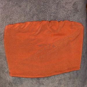 Small orange tank top